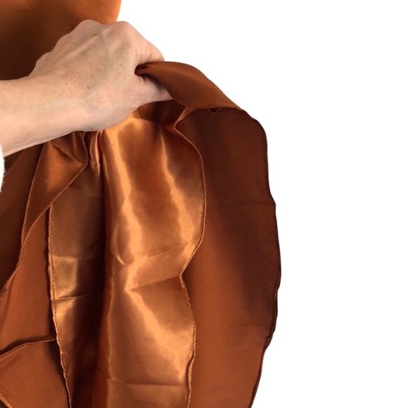 Dancing Queen USA Copper Homecoming Mini Dress Large - Picture 9 of 10